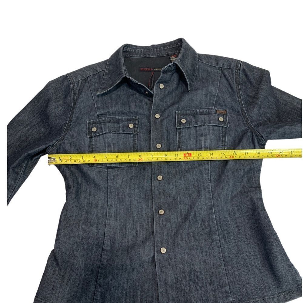 BUFFALO by David Bitton Marilyn Denim Top - Picture 10 of 12